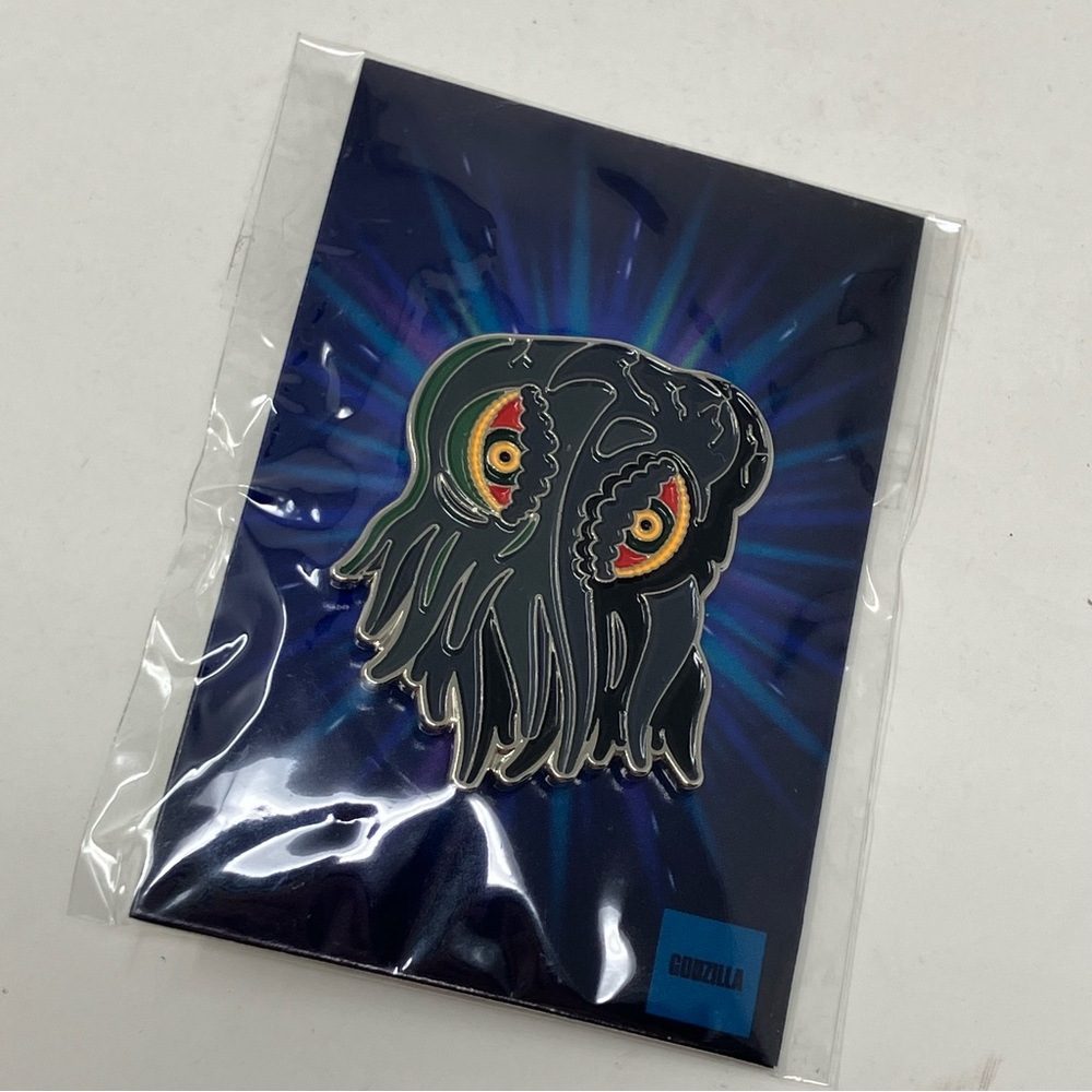 Mondo Tom Whalen Godzilla Hedorah Enamel Pin